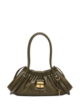 Marc Jacobs Leather Cinched Satchel Bag, Beech