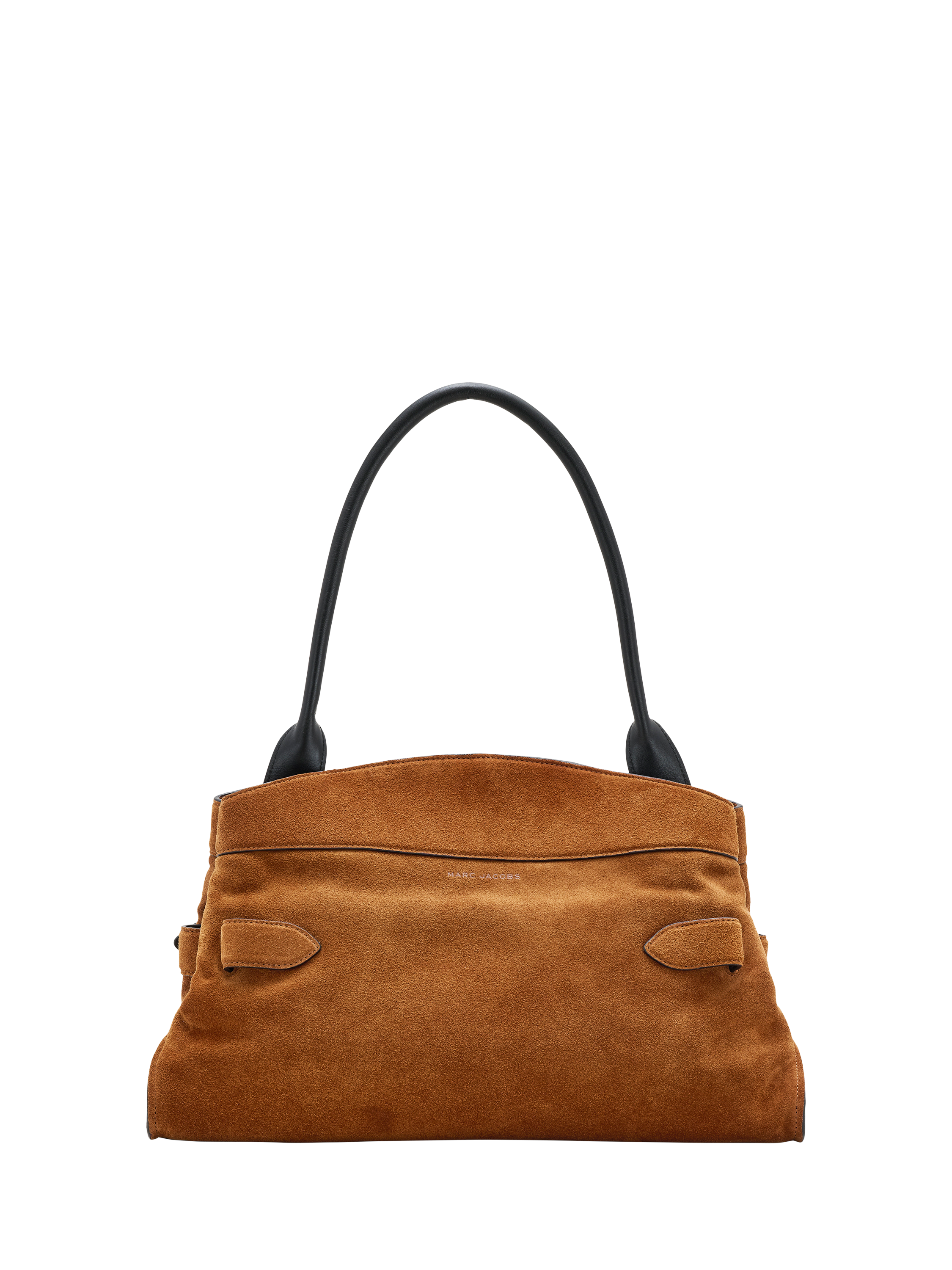 Product image 3 of 6, which shows Marc Jacobs Dakota Suede Satchel Bag, Copper