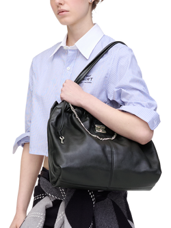 The Cristina Tote, Black - view 2, Black