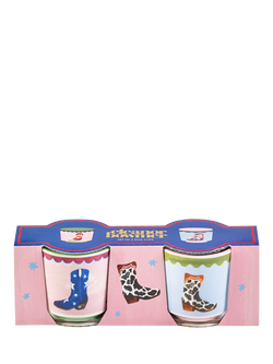 Eleanor Bowmer Electric Coast Stoneware Egg Cups, Set of 2, Multi - view 2, Multi