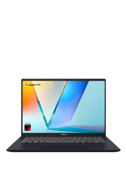 ASUS Vivobook 14 Copilot+ PC Laptop, Snapdragon X Processor, 16GB RAM, 512GB SSD, 14” WUXGA, Blue, Blue