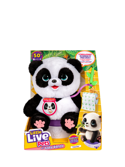 Little Live Pets My Baby Panda Plush Toy, Multi