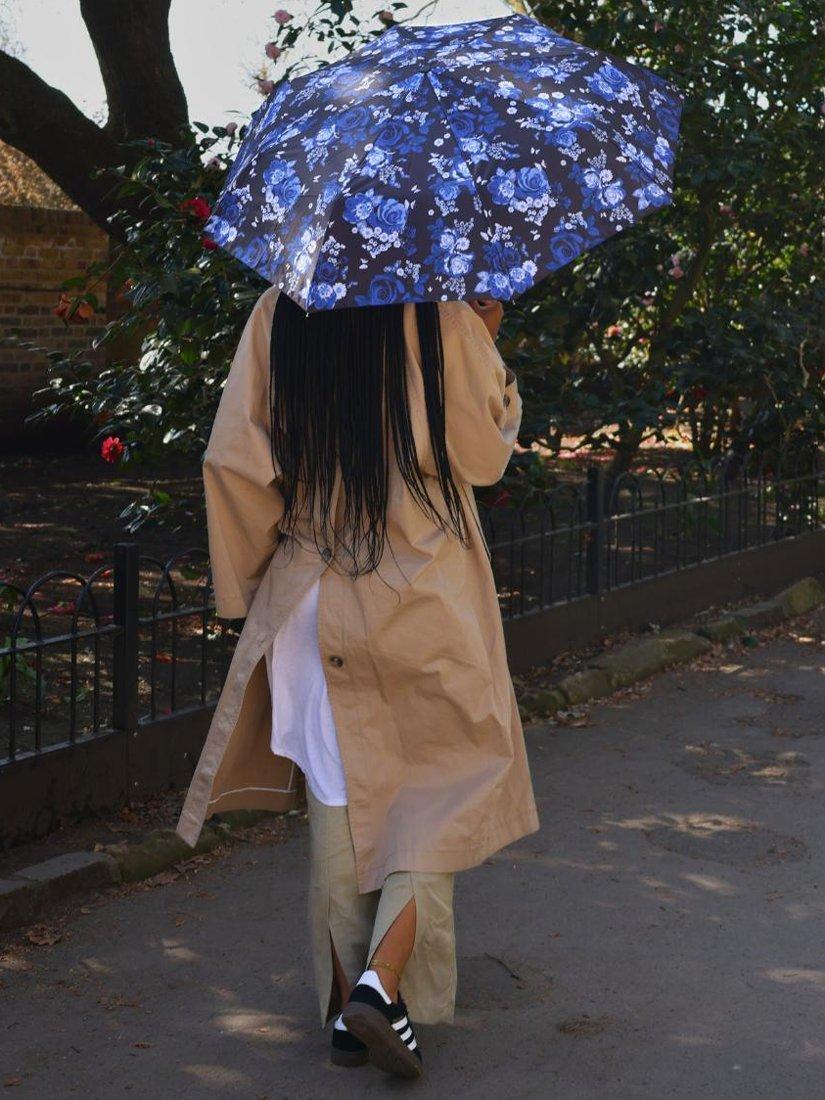 Product image 3 of 8, which shows Fulton L354 Minilite 2 Umbrella, China Rose