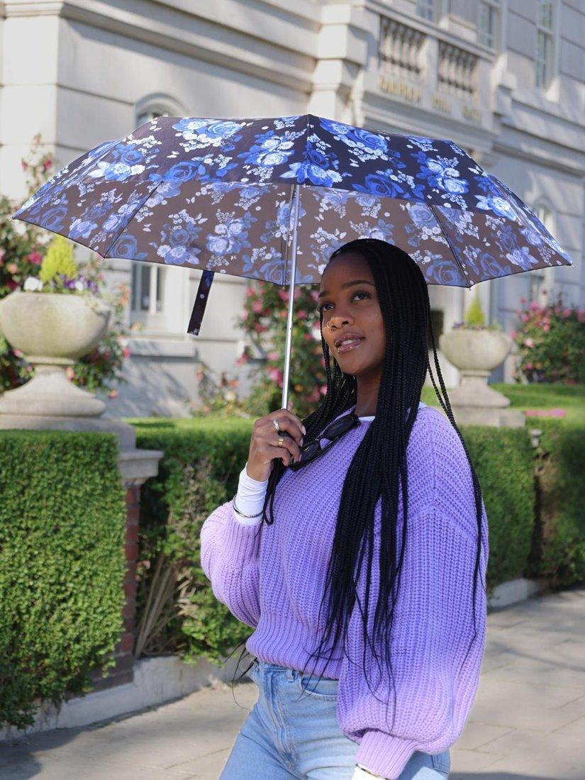 Product image 5 of 8, which shows Fulton L354 Minilite 2 Umbrella, China Rose