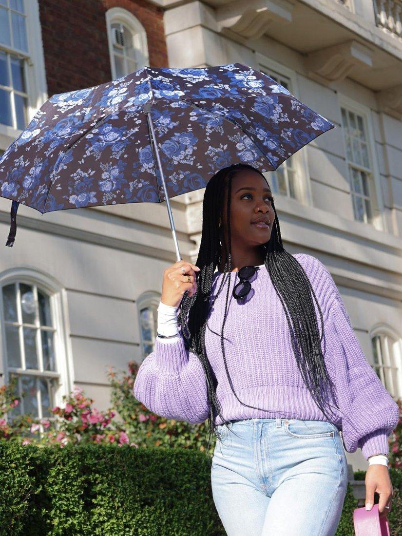 Product image 7 of 8, which shows Fulton L354 Minilite 2 Umbrella, China Rose