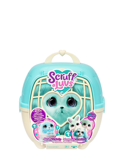 Scruff-a-Luvs Adopt a Pet with Carrier, Blue - view 2, Multi