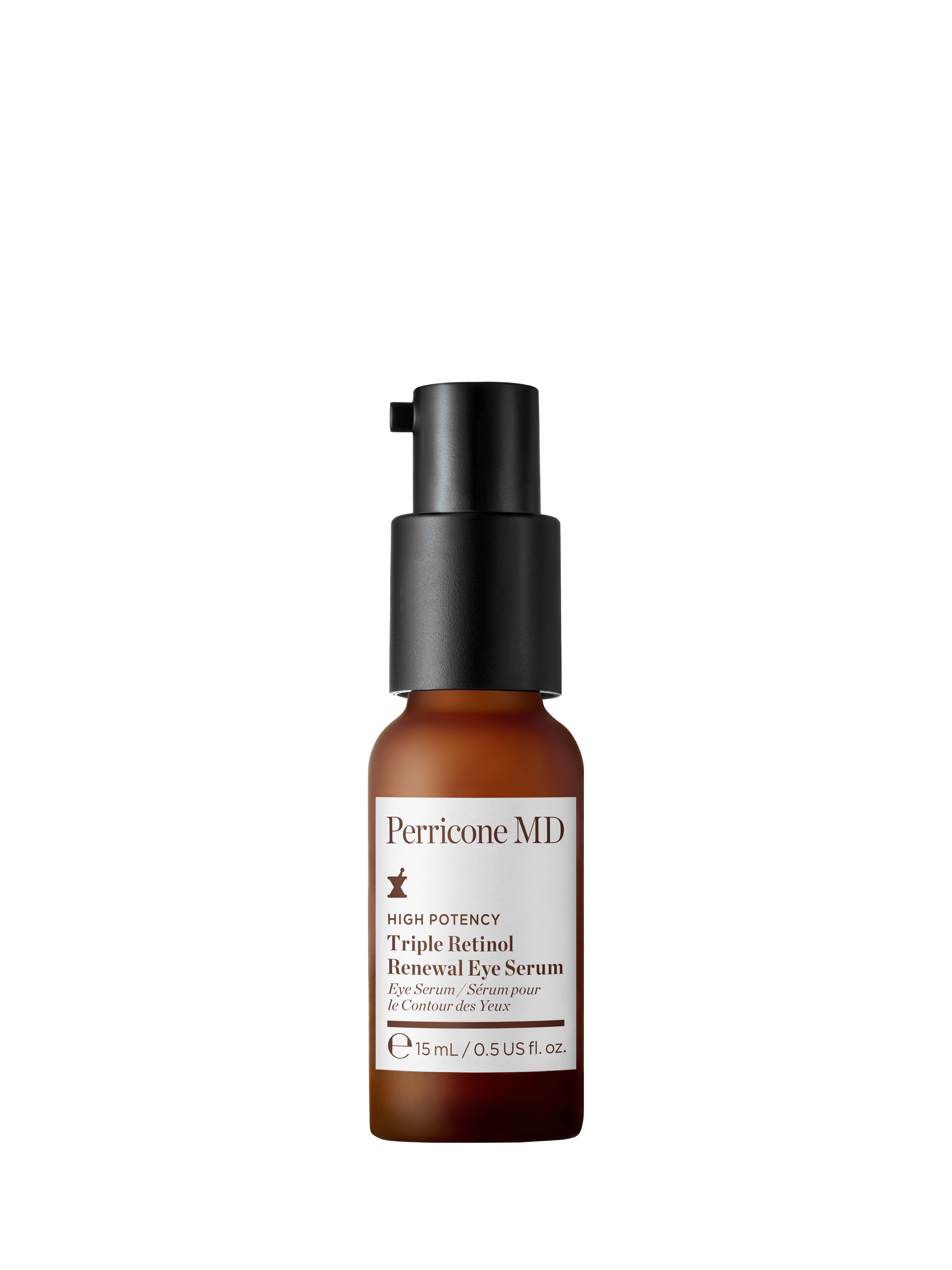 Product image 1 of 3, which shows Perricone MD High Potency Triple Retinol Renewal Eye Serum, 15ml