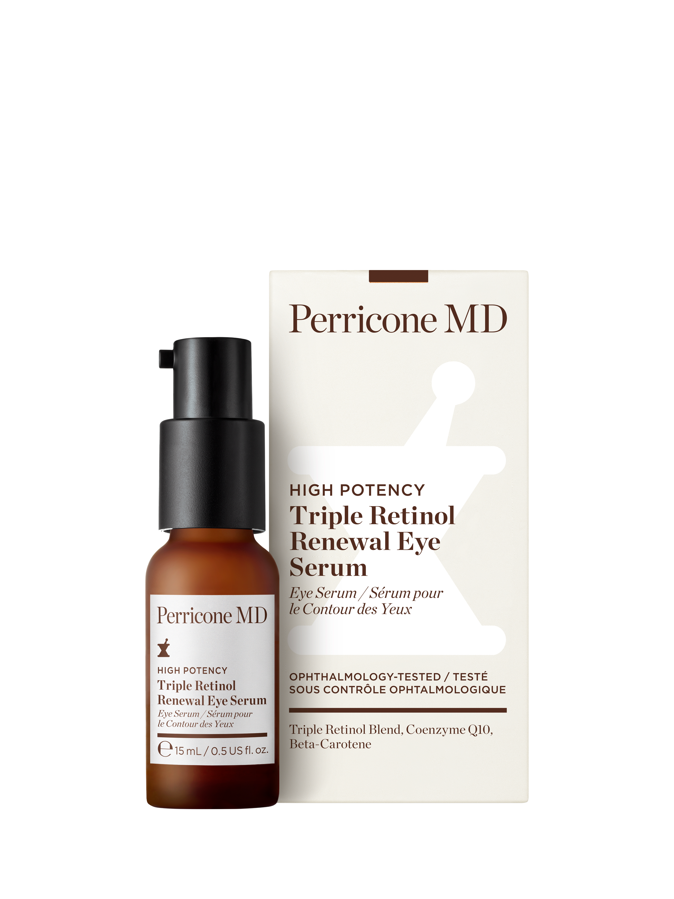 Product image 2 of 3, which shows Perricone MD High Potency Triple Retinol Renewal Eye Serum, 15ml