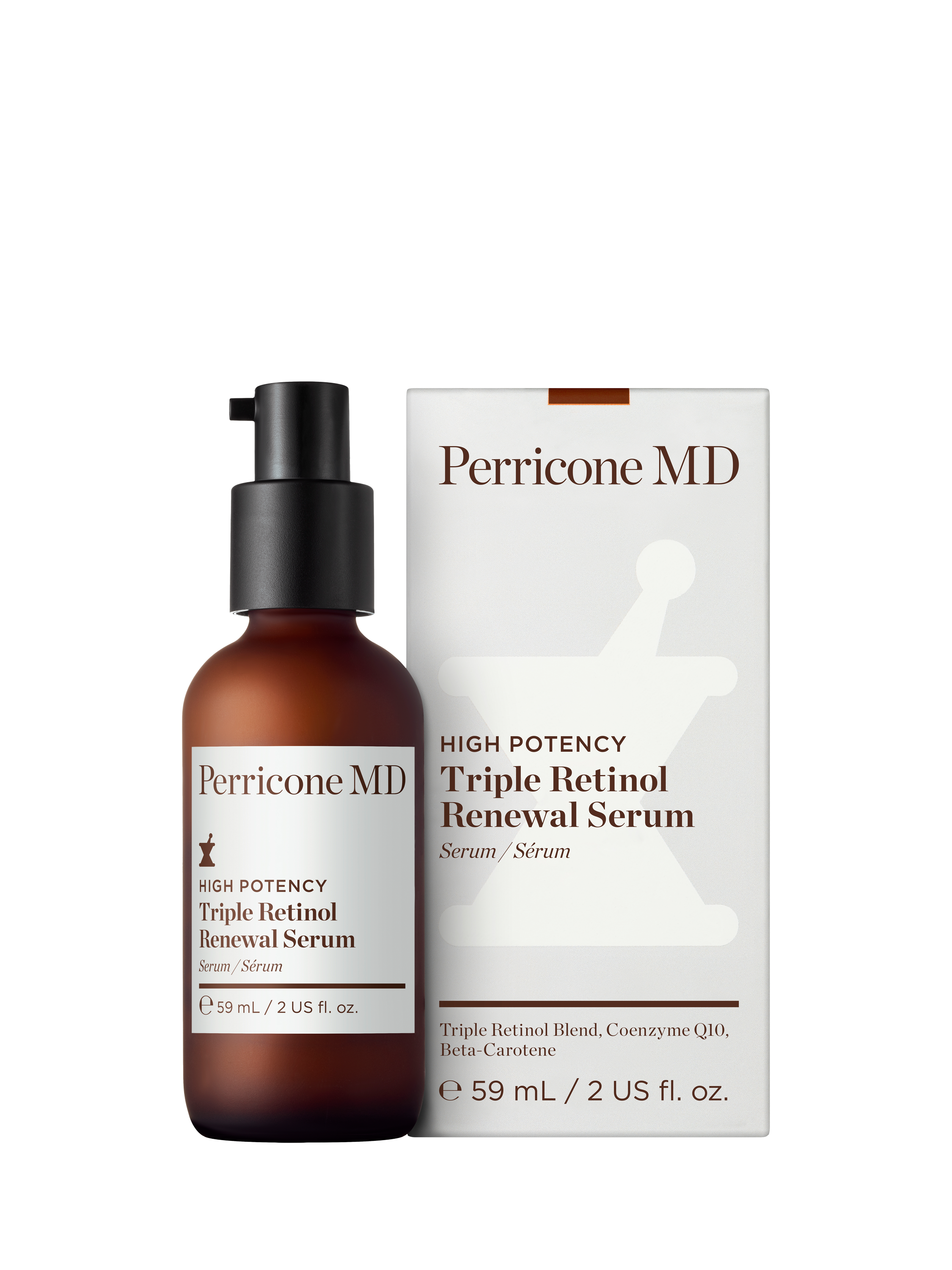Product image 2 of 4, which shows Perricone MD Triple Retinol Renewal Serum, 59ml