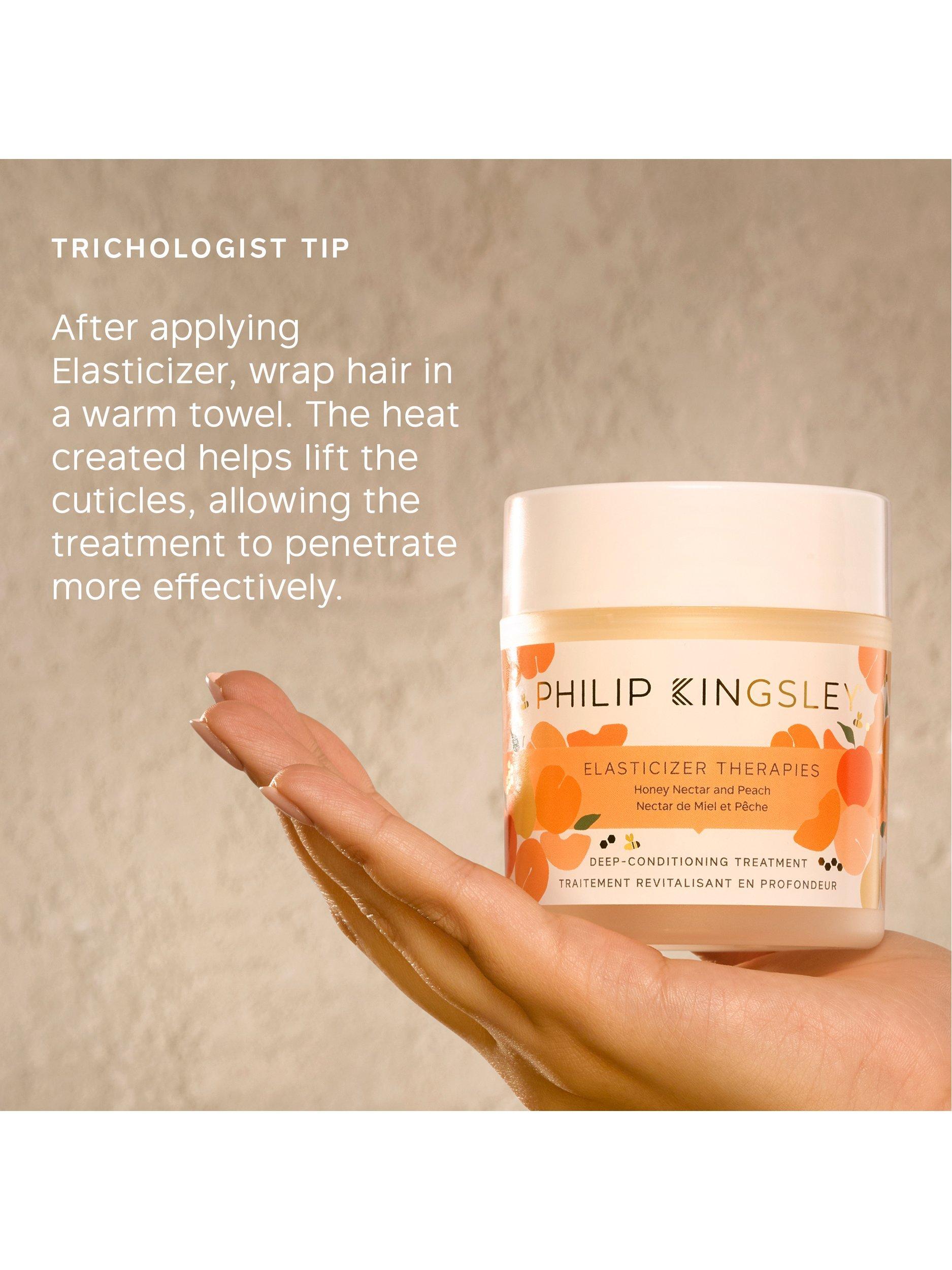 Product image 4 of 4, which shows Philip Kingsley Elasticizer Therapies Honey Nectar & Peach, 150ml