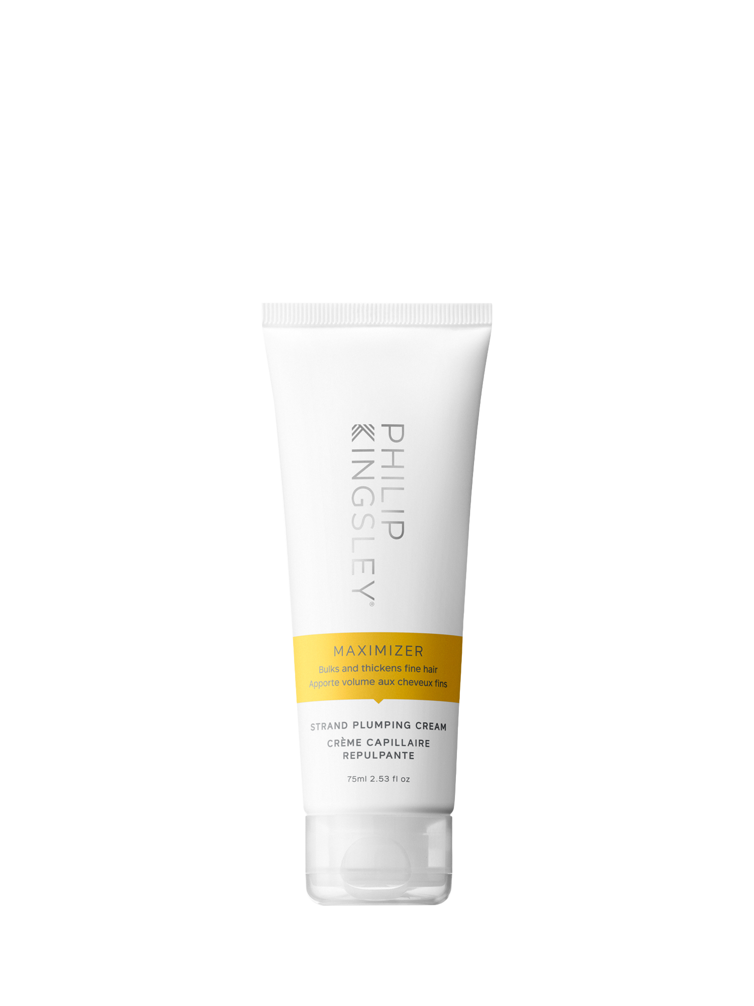 Product image 1 of 5, which shows Philip Kingsley Maximiser Strand Plumping Cream, 75ml