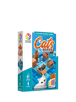 SmartGames Cats & Boxes Puzzle Game, Multi