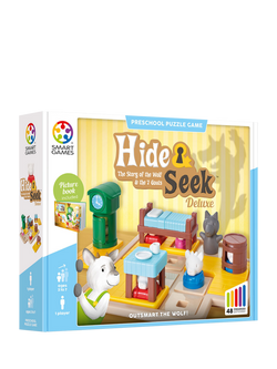 SmartGames Hide and Seek Deluxe Puzzle Game, Multi
