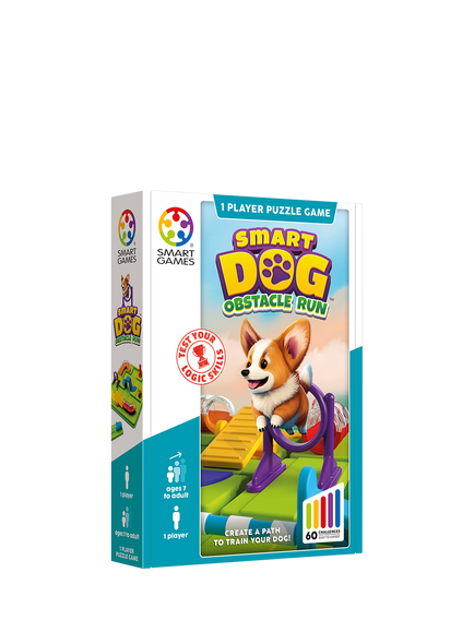 SmartGames Smart Dog Obstacle Run Puzzle Game, Multi