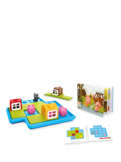 SmartGames Three Little Piggies Deluxe Preschool Puzzle Game - view 2, Multi