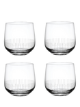 Villeroy & Boch Afina Glass Tumbler, Set of 4, 200ml, Clear