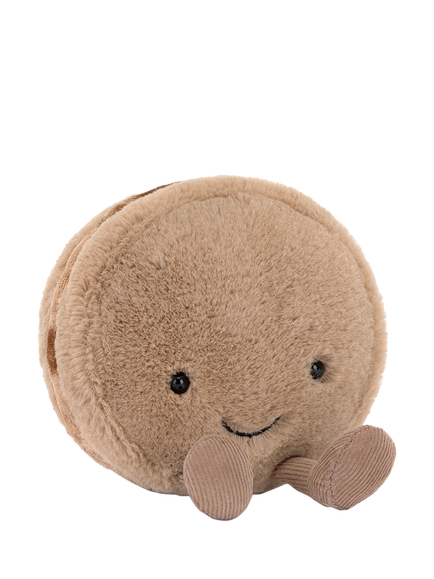 Jellycat Amuseables Mona Macaron Soft Toy, Brown Multi