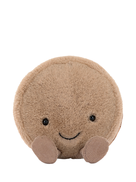 Jellycat Amuseables Mona Macaron Soft Toy - view 2, Brown Multi