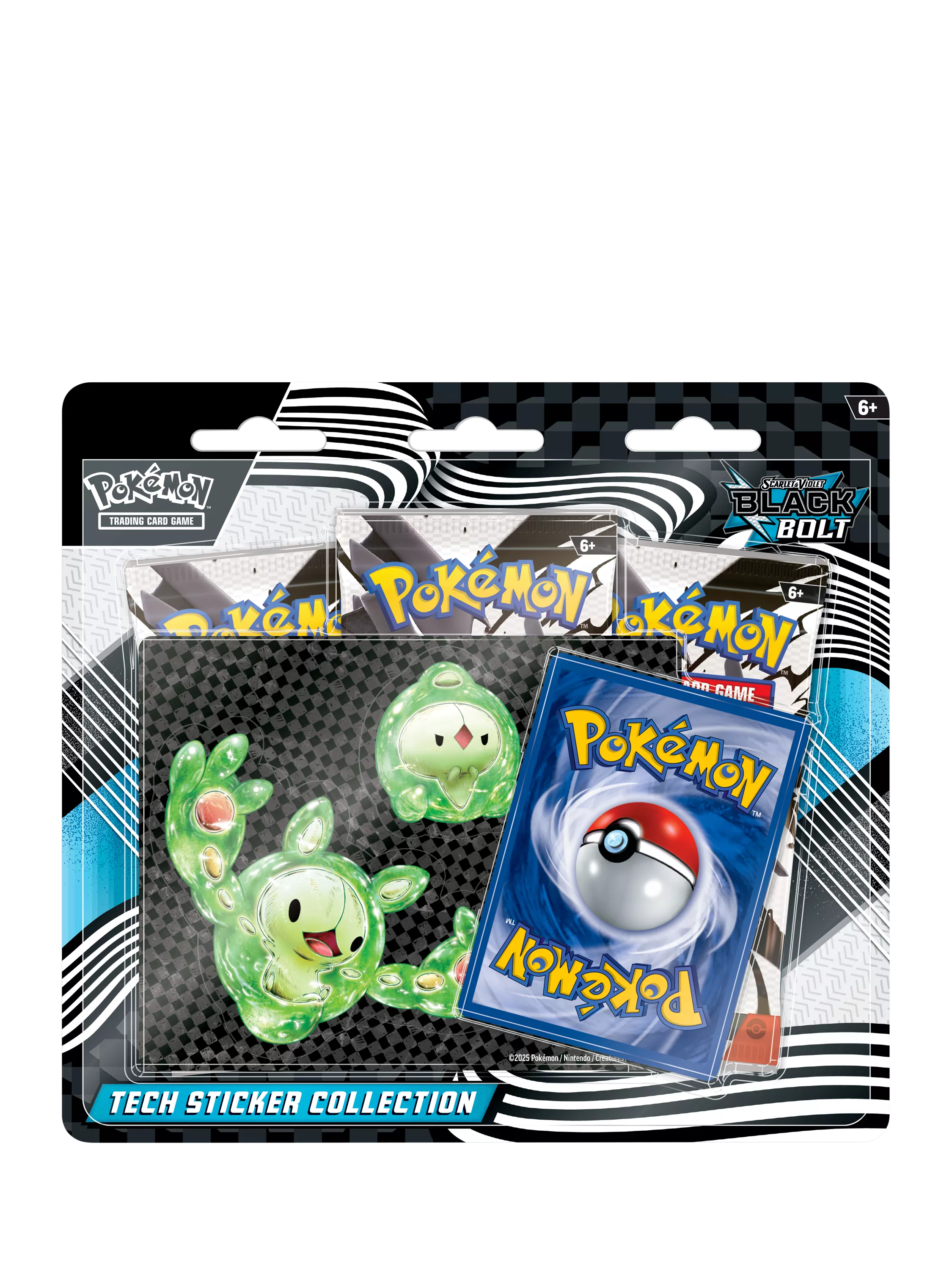 Pokémon Trading Card Game Scarlet & Violet White Flare Tech Sticker Collection