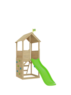 TP Toys Climbing Wall & Slide Set, Multi