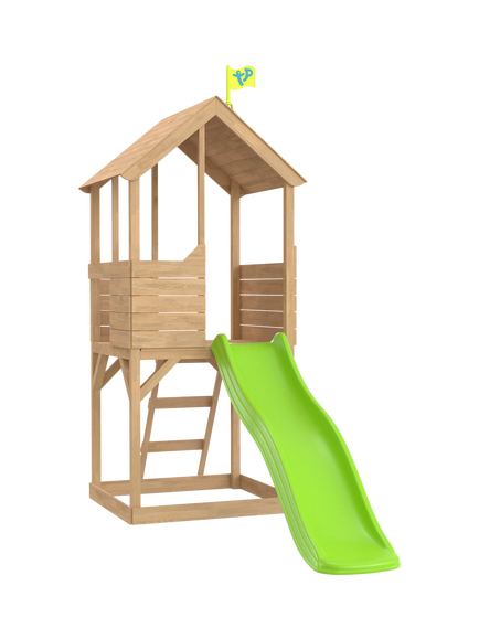 TP Toys Playhouse & Slide Set, Multi