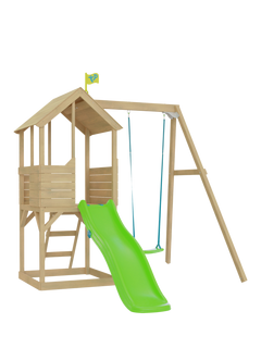 TP Toys Playhouse Swing & Slide Set