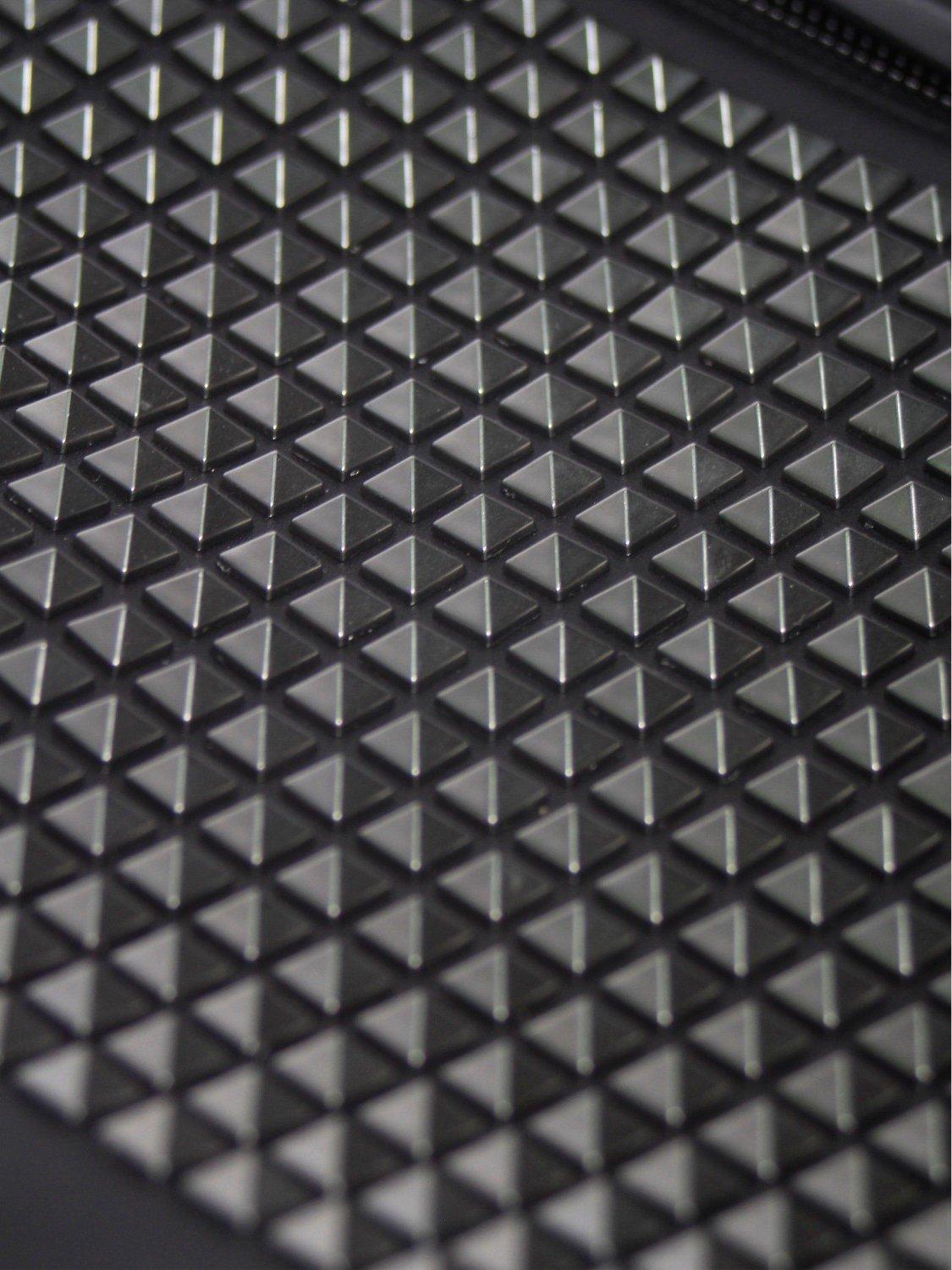 Product image 5 of 6, which shows Pre-loved LOEWE Studded T Pouch Clutch Bag, Black