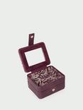 Tutti & Co Faux Leather Mirrored Jewellery Box
