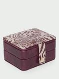 Tutti & Co Faux Leather Mirrored Jewellery Box