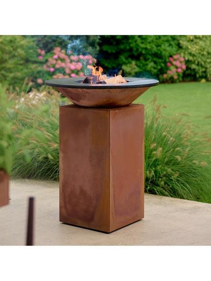 OFYR Wood Fired Outdoor Cooking Unit, 75cm, Corten - view 2, Corten