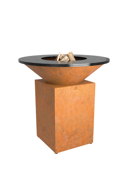 OFYR Classic Wood Fired Outdoor Cooking Unit, 100cm, Corten, Corten