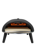 DeliVita Diavolo Gas Fired Outdoor Pizza Oven & Accessories Bundle