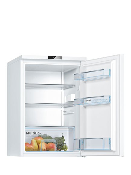 Bosch Series 2 KTR15NWEAG Freestanding Under Counter Fridge, White - view 2, White
