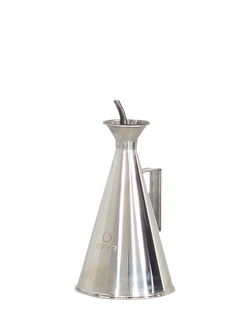 OFYR Stainless Steel Spatula, Tongs & Oil Can Accessories Set, Black