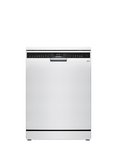 Siemens iQ500 SN25EW13CE Freestanding Dishwasher, White