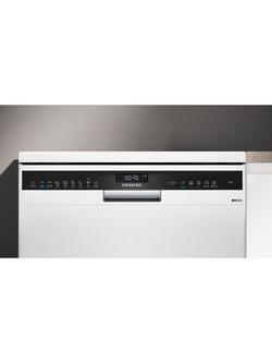 Siemens iQ500 Freestanding Dishwasher, SN25EW13CE, SN25EC13CE, SN25EI13CE - view 2, White
