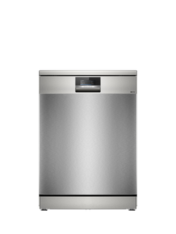 Siemens iQ700 SN27TI02CE Freestanding Dishwasher with Zeolith Drying, Stainless Steel, Stainless Steel