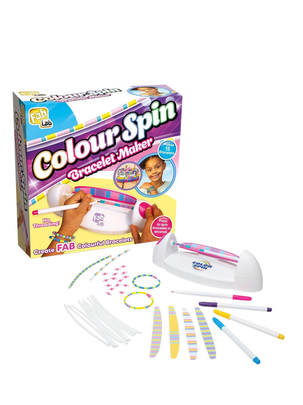 Vivid Colour Spin Bracelet Maker, Multi