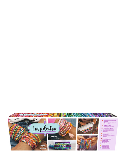 Vivid Loopdedoo Bracelet Making Loom Kit - view 2, Multi