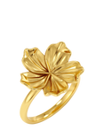 EDBLAD Medium Jasmine Ring, Yellow Gold