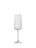 Bormioli Rocco Exclusiva Glass Flute, Set of 4, 255ml, Clear