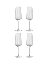 6 Flûtes Cristal D'Arques Macassar - 17cl - Fabriqué En France - Sans Plomb - Qualité Premium