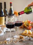 Bormioli Rocco Exclusiva Red Wine Glass, Set of 4, 535ml, Clear
