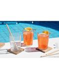 Bormioli Rocco Exclusiva Glass Highballs, Set of 4, 500ml, Clear