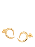Dinny Hall Toro Horn Stud Earrings, Gold