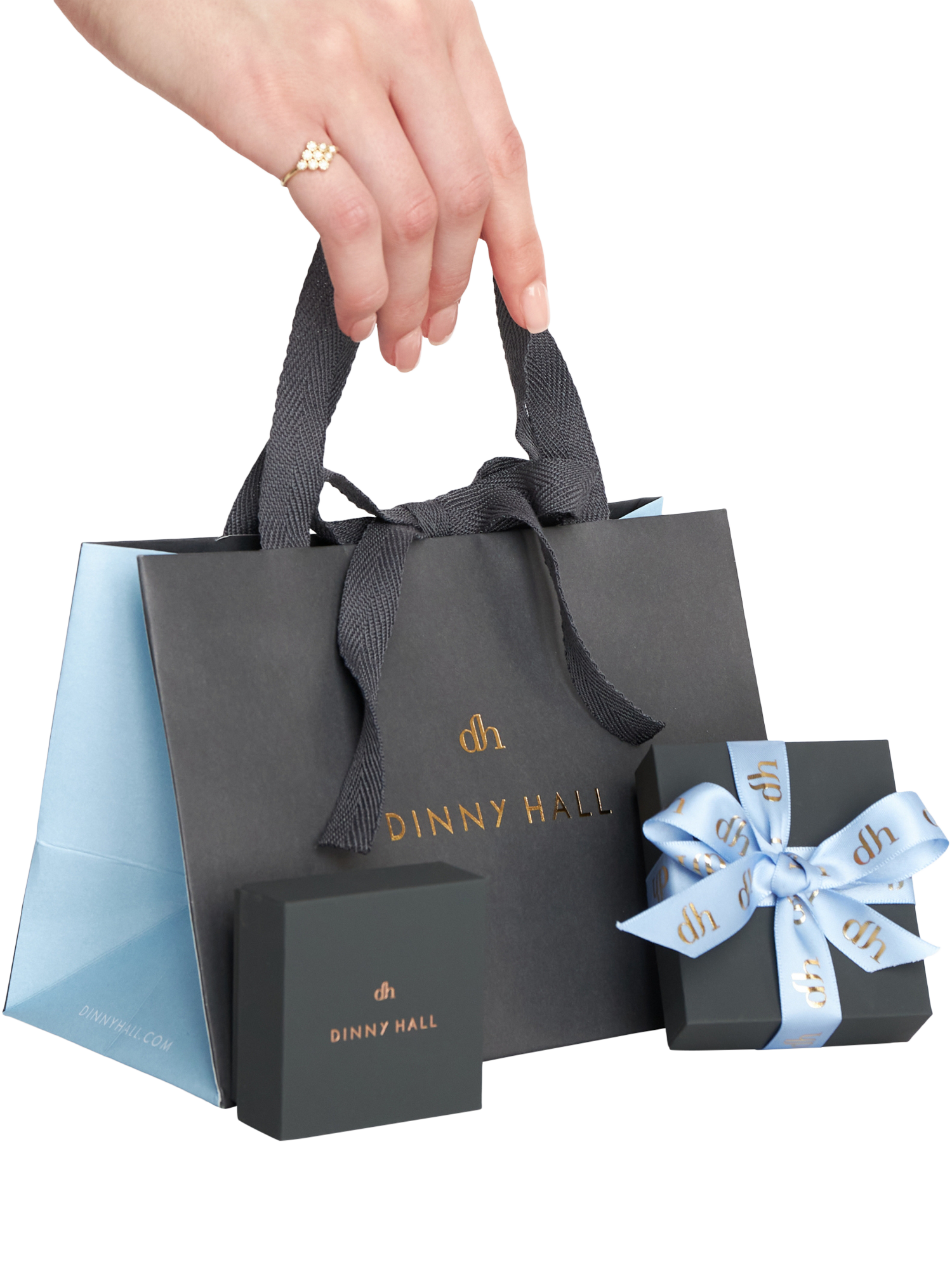 Product image 6 of 6, which shows Dinny Hall Toro Pearl Twist Earrings, Gold