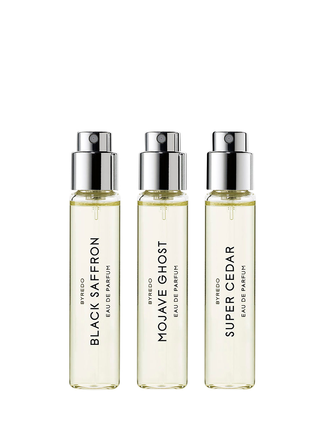 Product image 1 of 2, which shows Byredo La Sélection Boisée Eau de Parfum Fragrance Gift Set, 3 x 12ml