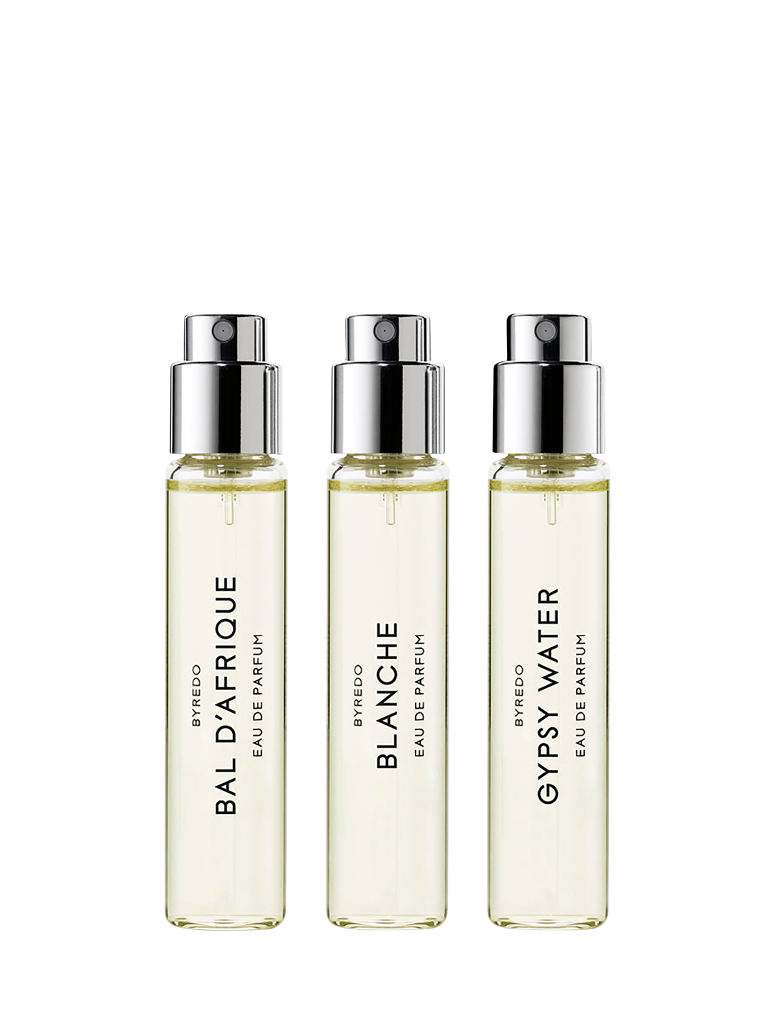 Product image 1 of 2, which shows Byredo La Sélection Nomade Eau de Parfum Fragrance Gift Set, 3 x 12ml
