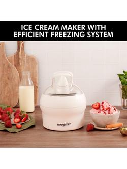 Magimix LeGlacier Ice Cream Machine, White - view 2, White
