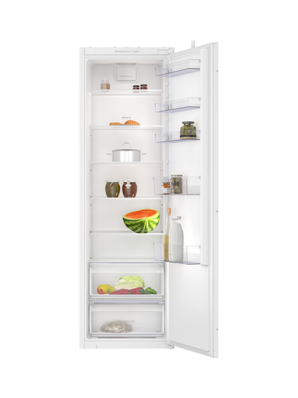 NEFF N30 KI1811SE0G Integrated Fridge, Black, Black